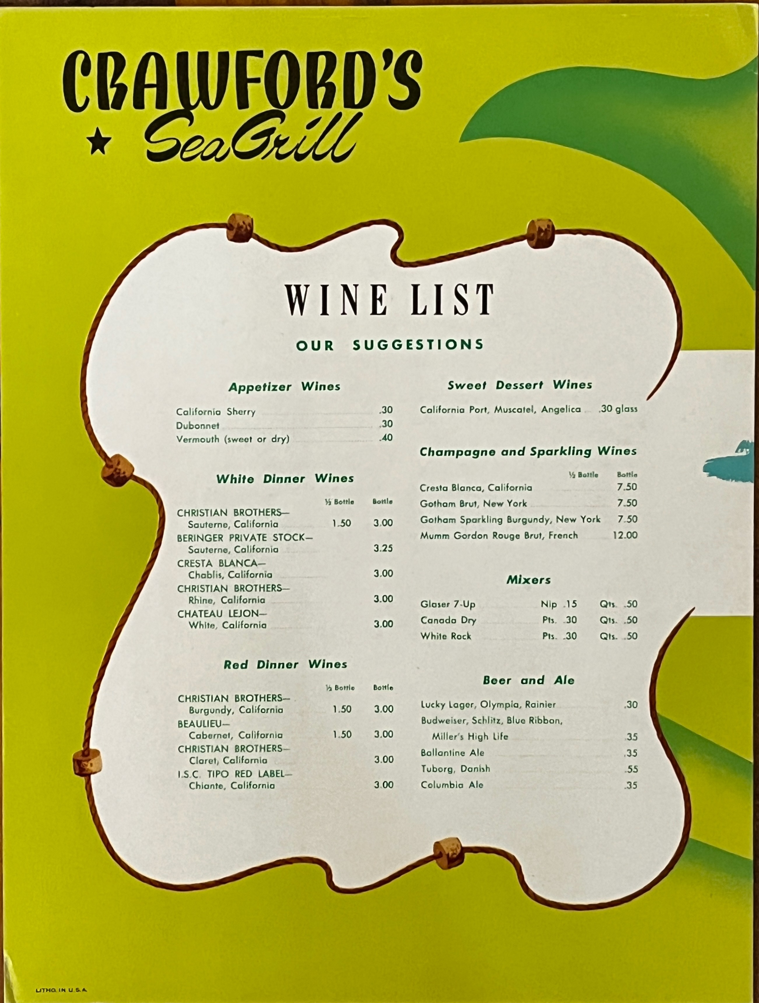 Crawford's Sea Grill