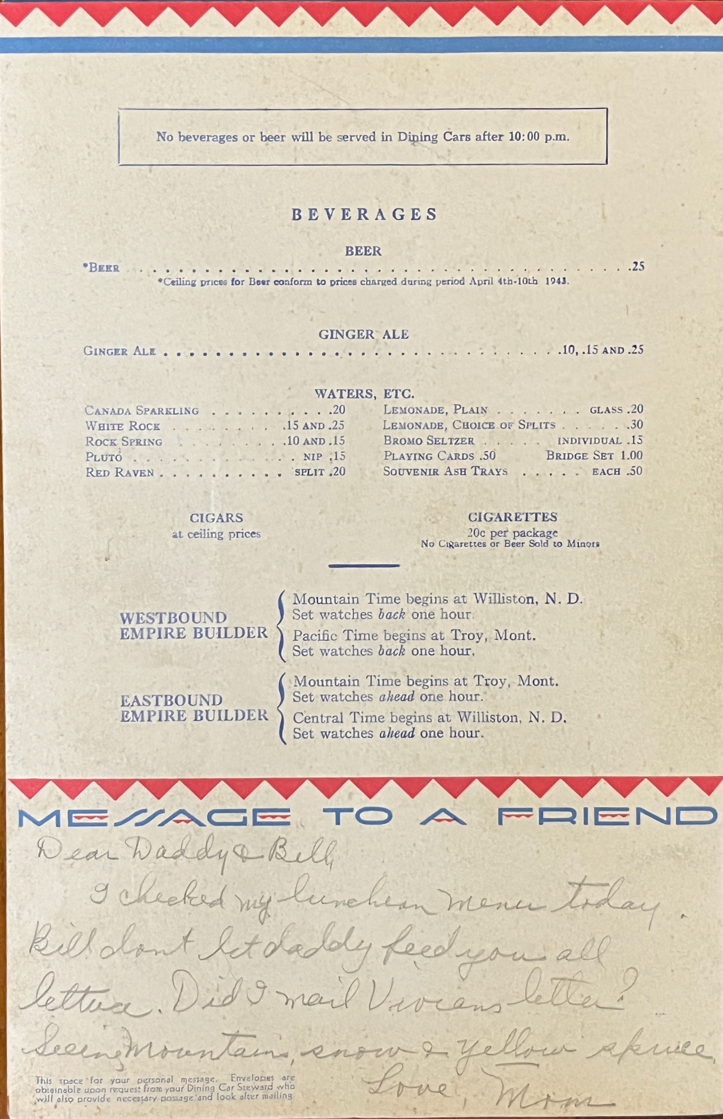 Route of the Empire Builder