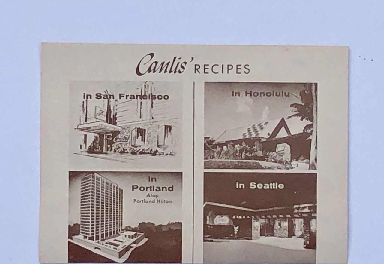 Image for Canlis' Recipes