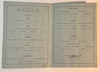 Augusta House Menu for Knights Templar