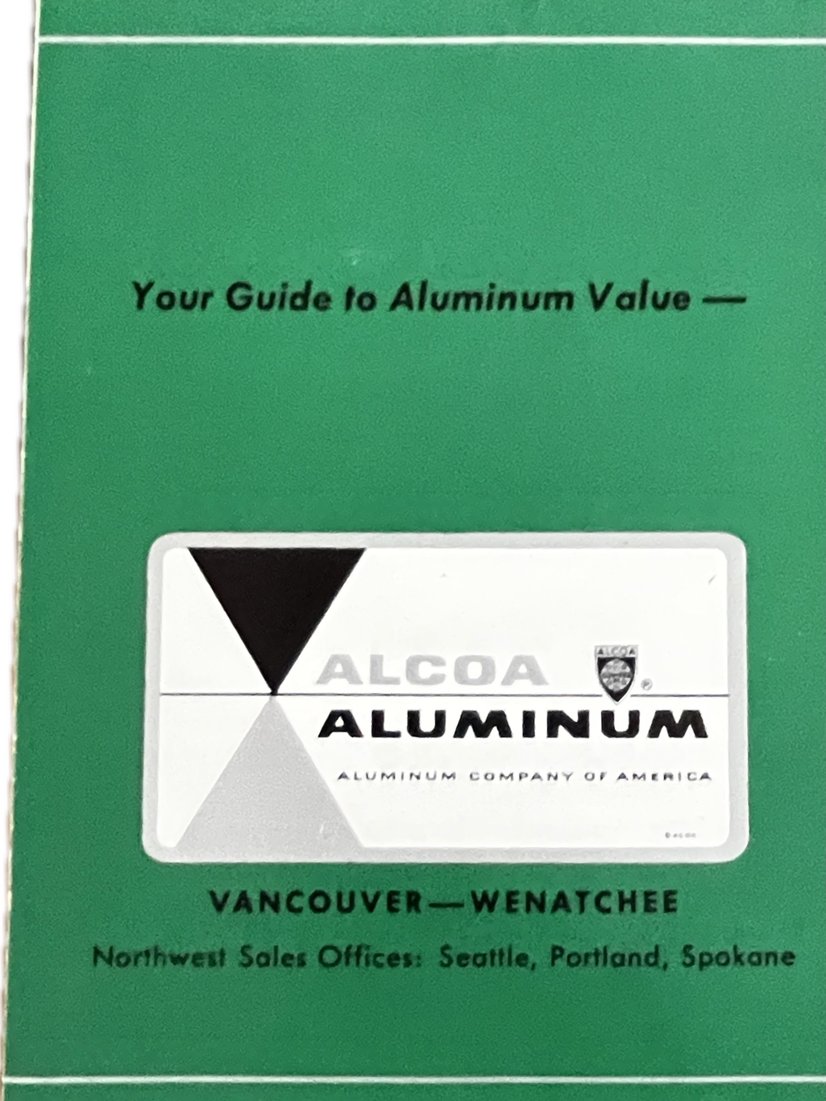 Aluminum in the Evergreen State
