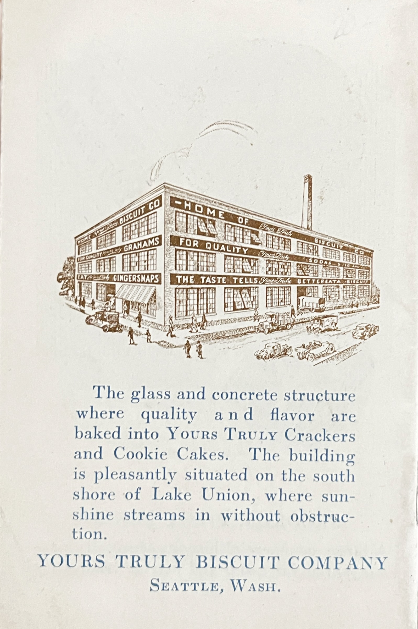 Food with Flavor Advertising Brochure