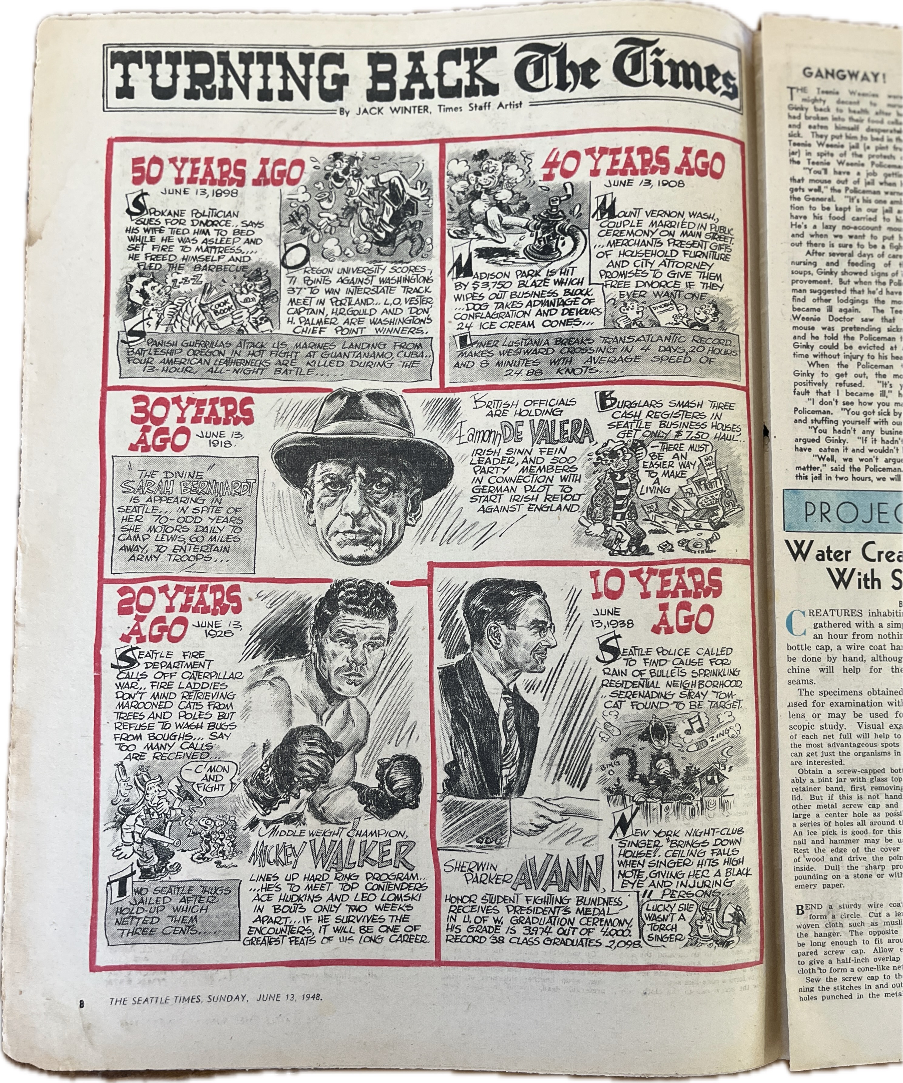 Pacific Parade Magazine Section