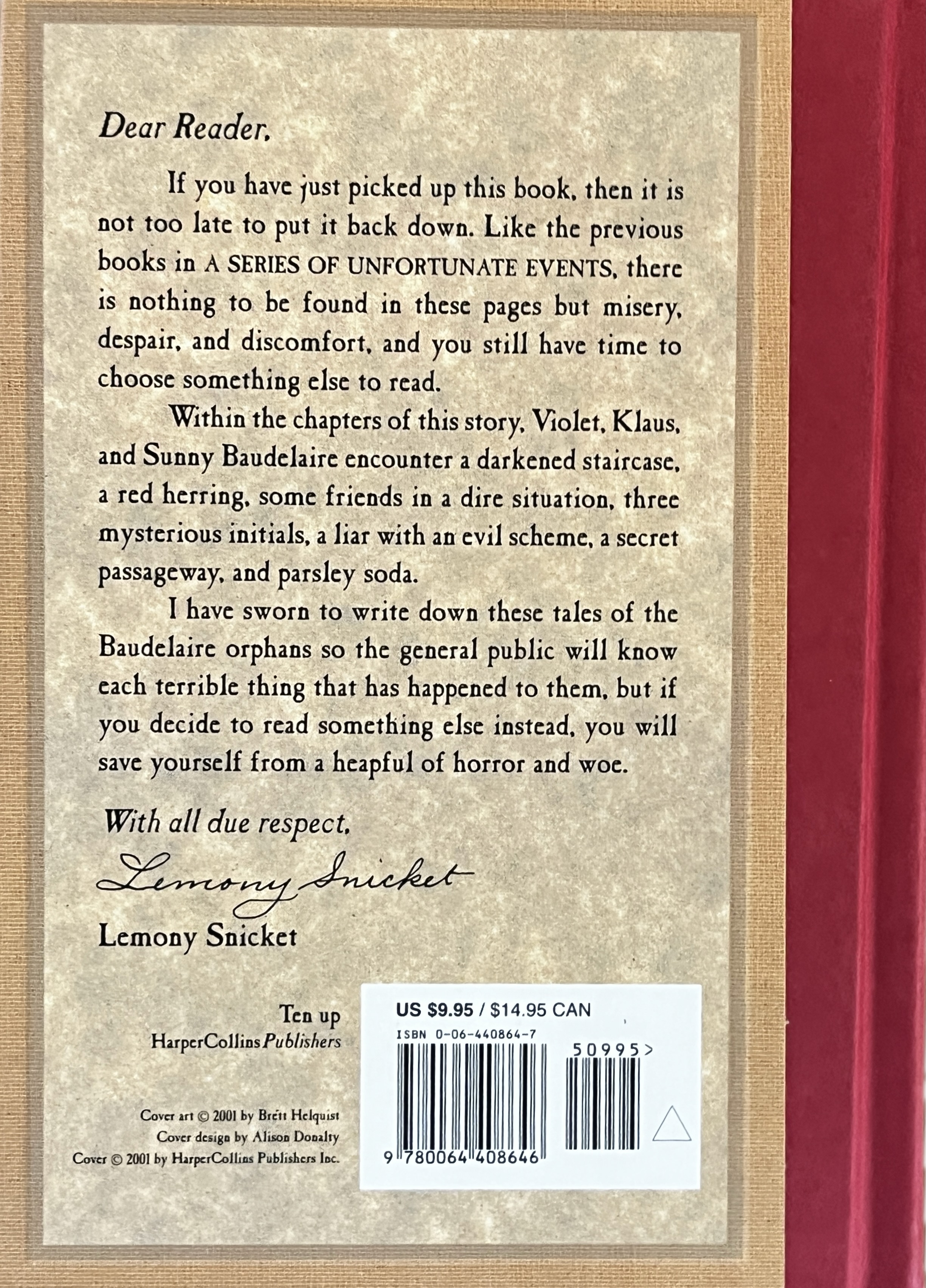 The Ersatz Elevator (A Series of Unfortunate Events, Book 6)
