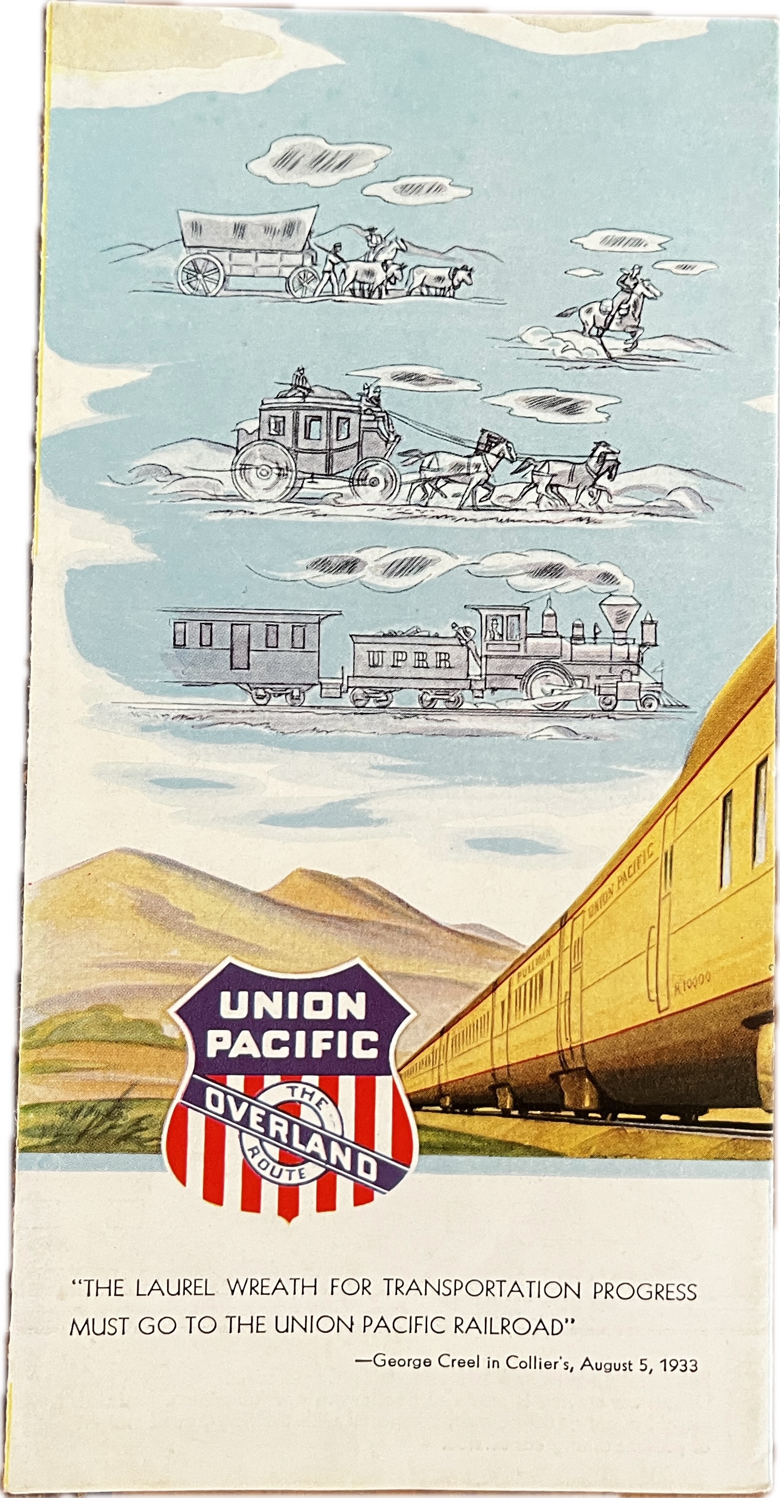 Progress: Union Pacific Railroad World's Fair Brochure