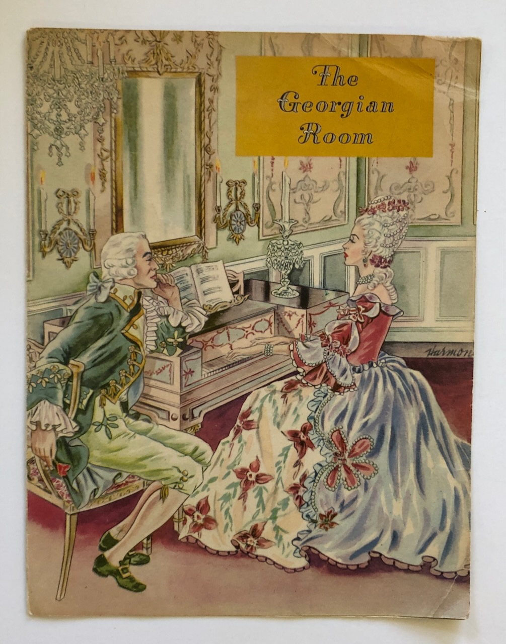 Image for The Georgian Room Menu: May 11, 1949