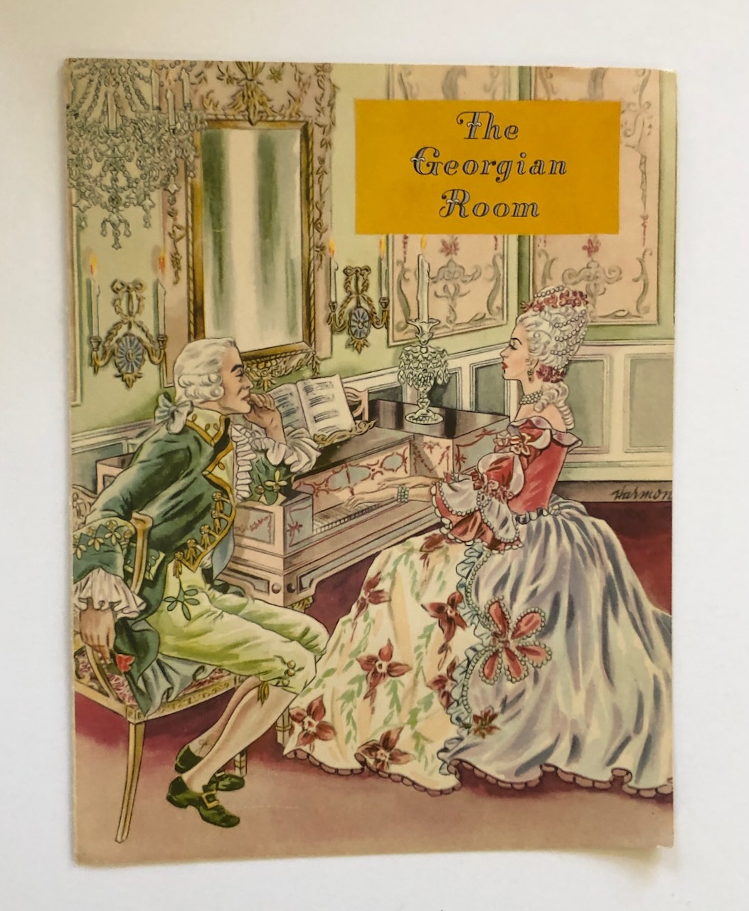 Image for The Georgian Room Menu: April 29, 1948