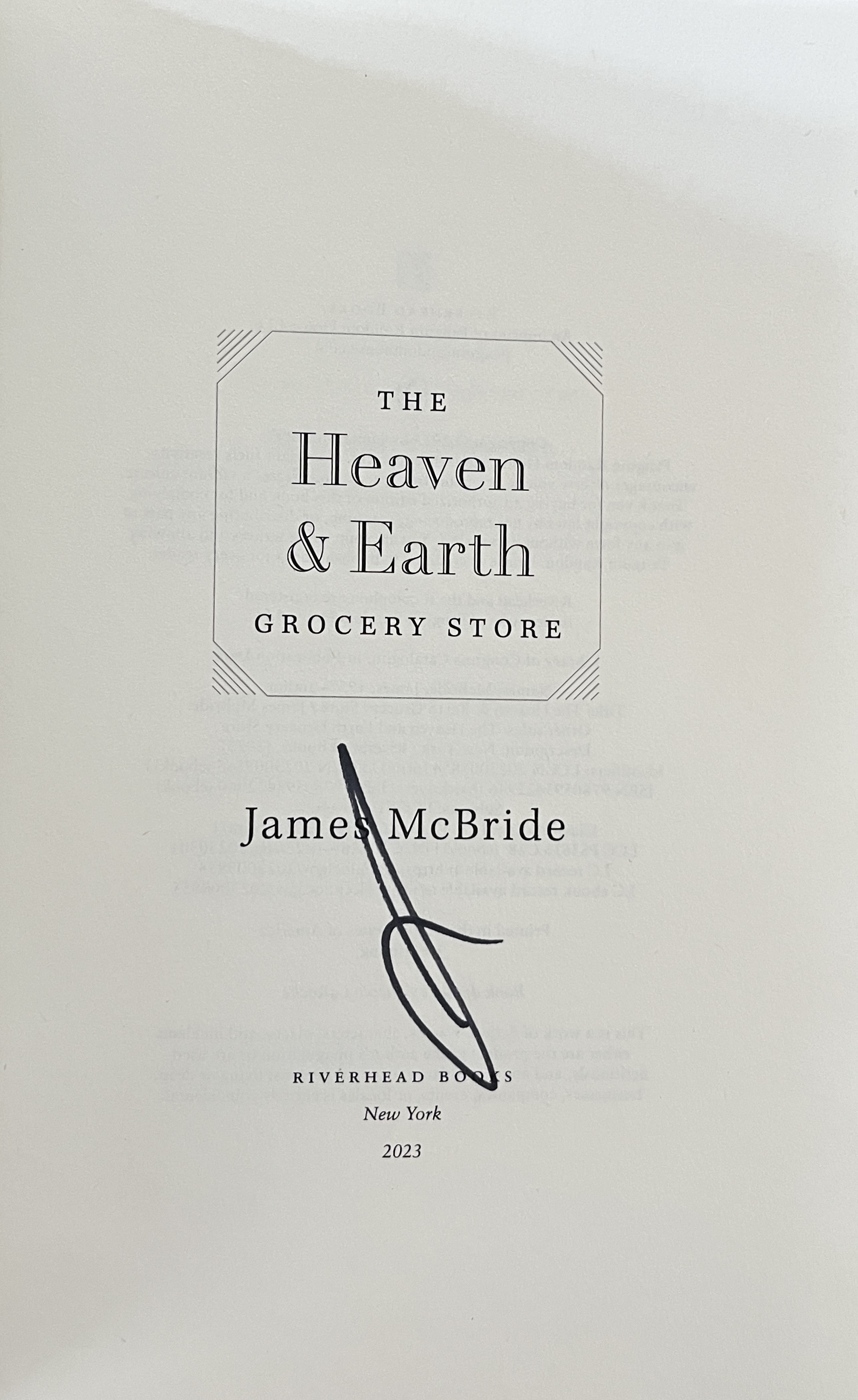 The Heaven & Earth Grocery Store