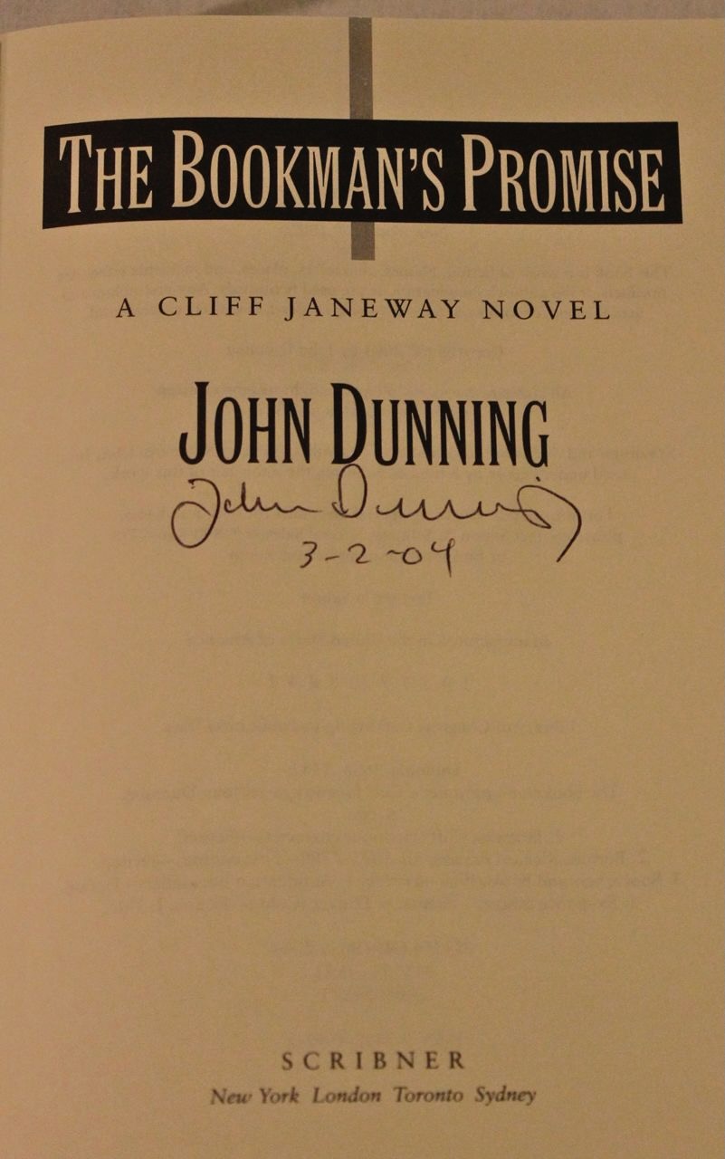 The Bookman's Promise: A Cliff Janeway Novel