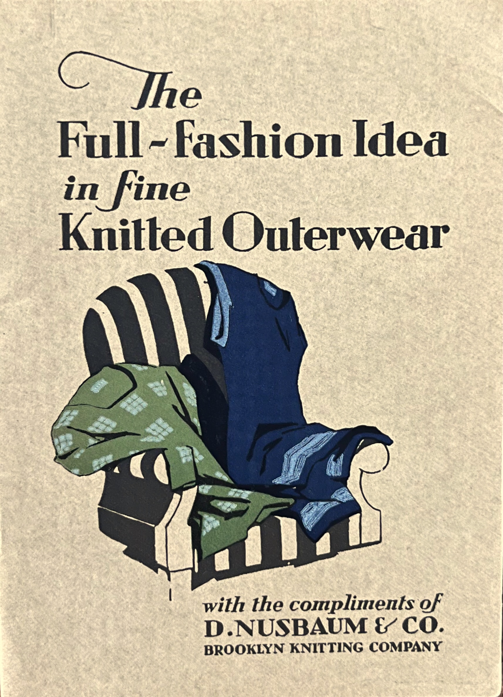 The Full-Fashion Idea in Fine Knitted Outerwear
