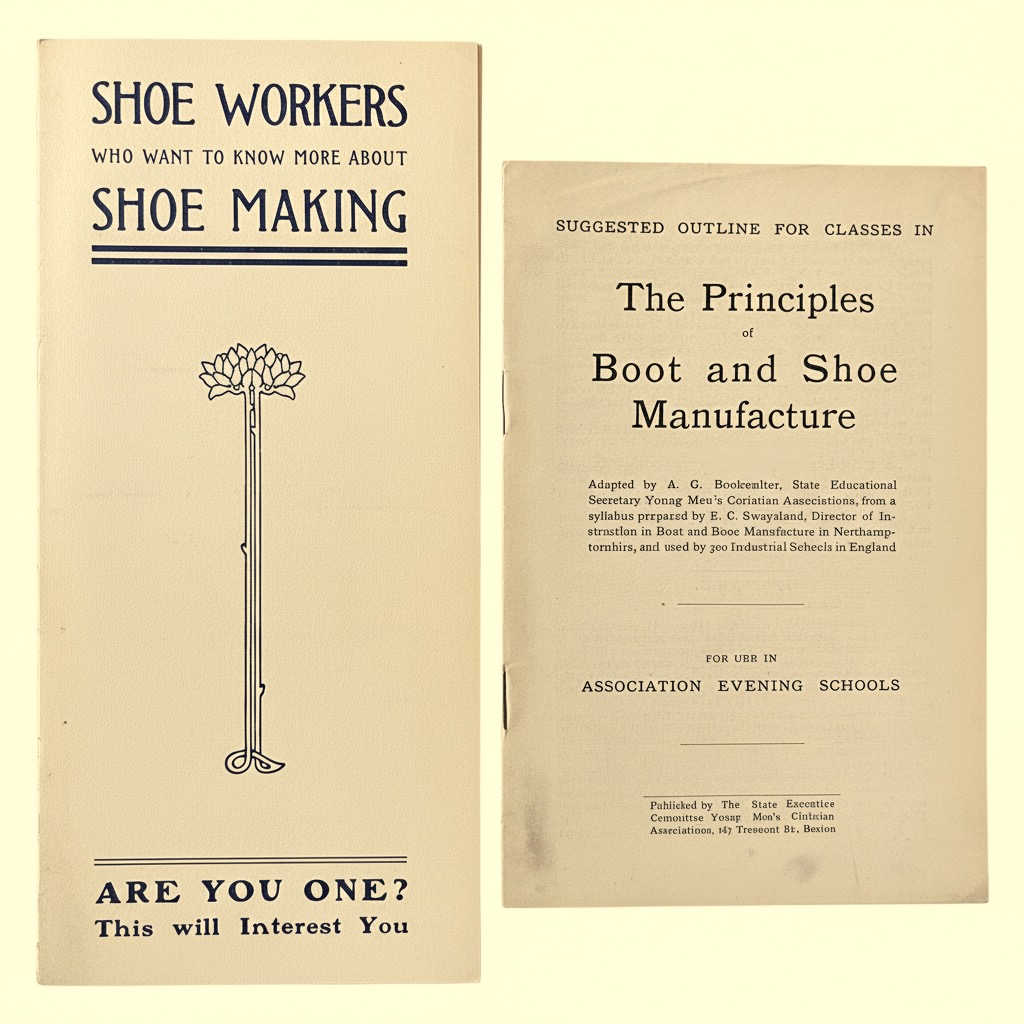 Image for Shoe Making Course Brochures from the Y.M.C.A Shoe Making Course Brochures from the Y.M.C.A