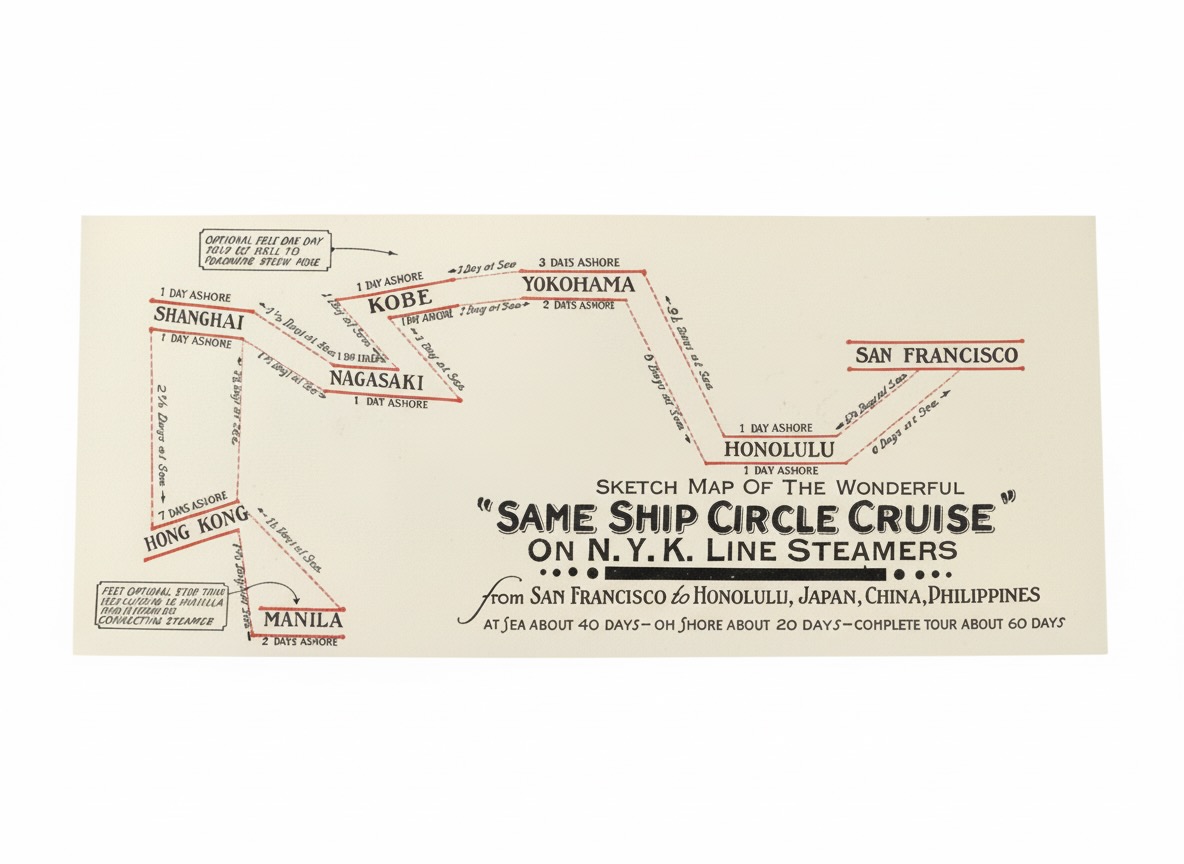 Our Same Ship Circle Cruise--NYK Brochure
