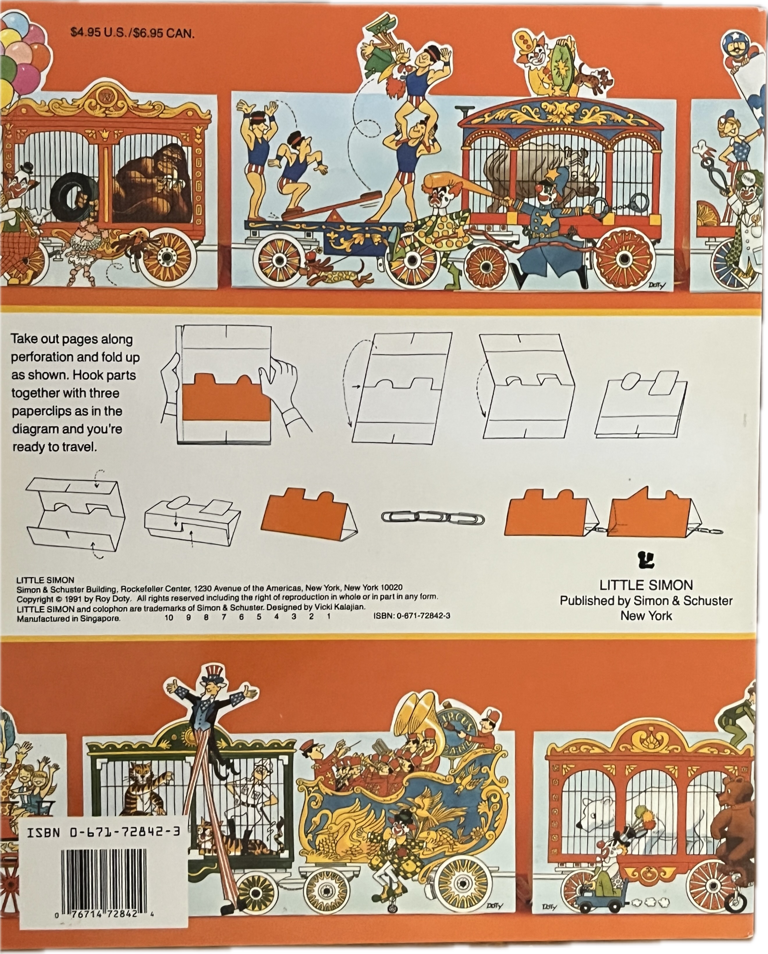 This Book Turns Into: A Wonderful Circus Parade