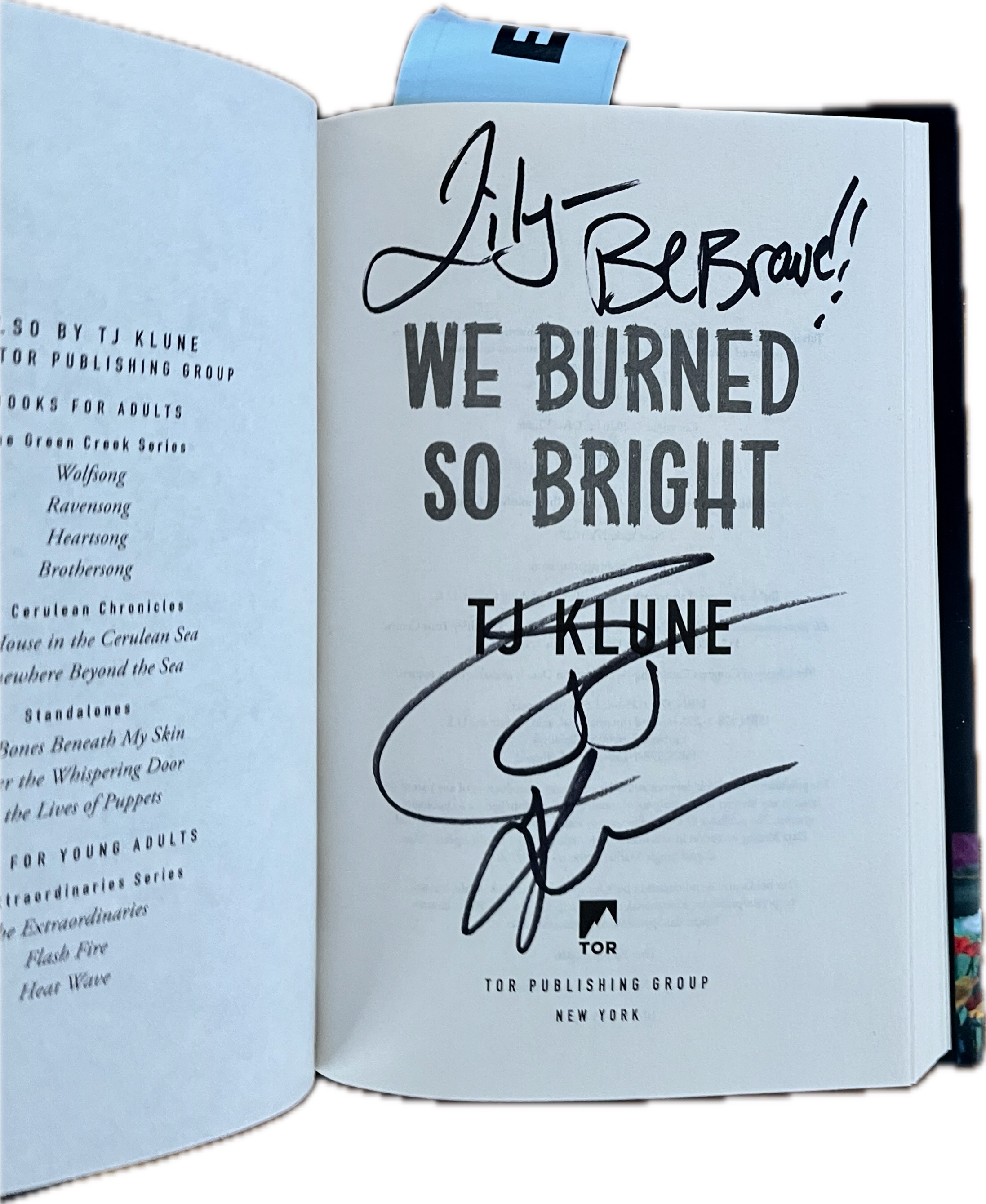 We Burned So Bright
