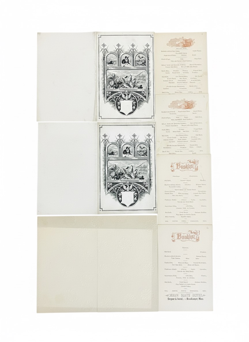 Ocean Bluff Hotel Menus: Kennebunkport