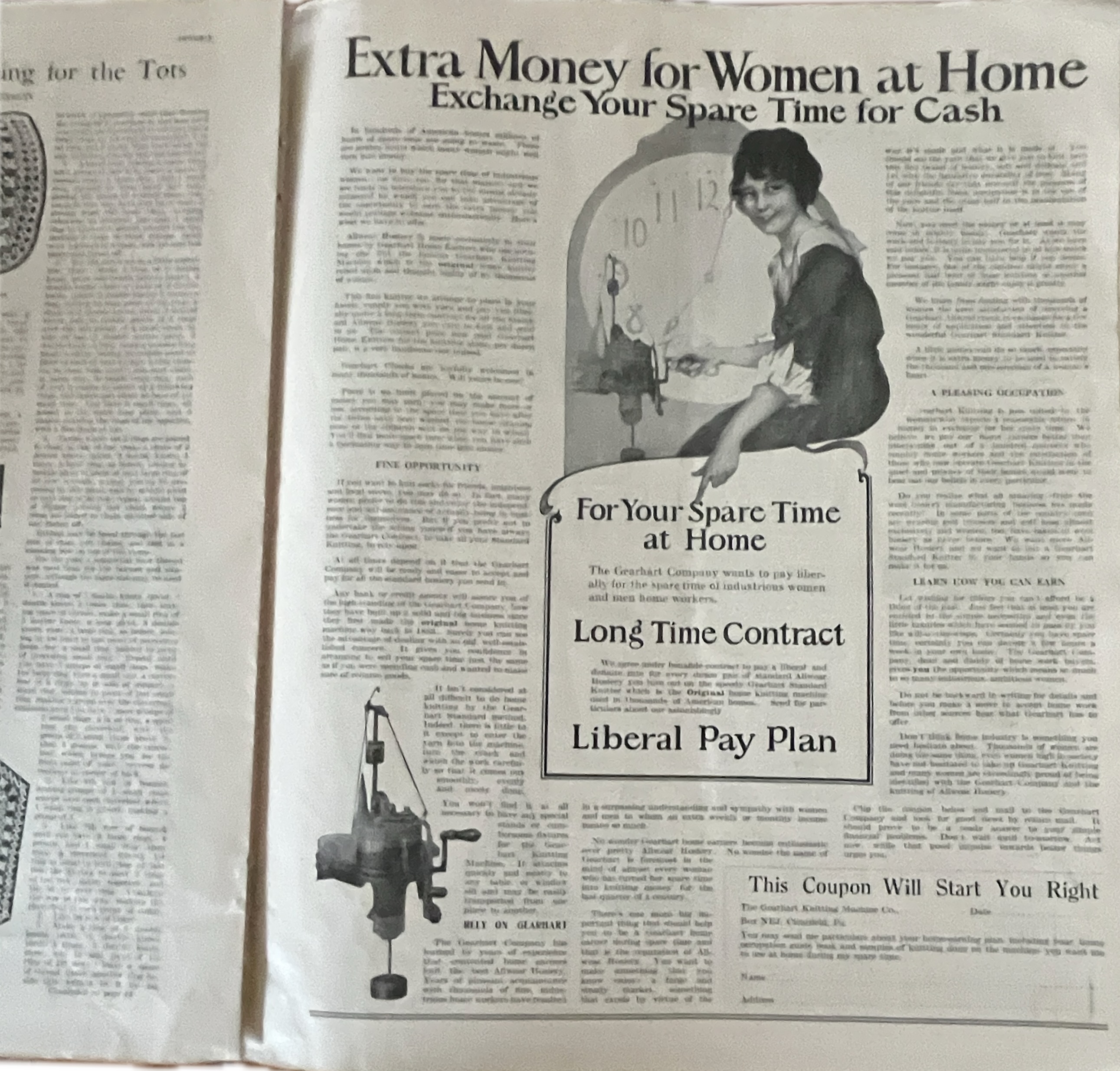 Needlecraft Magazine January 1923