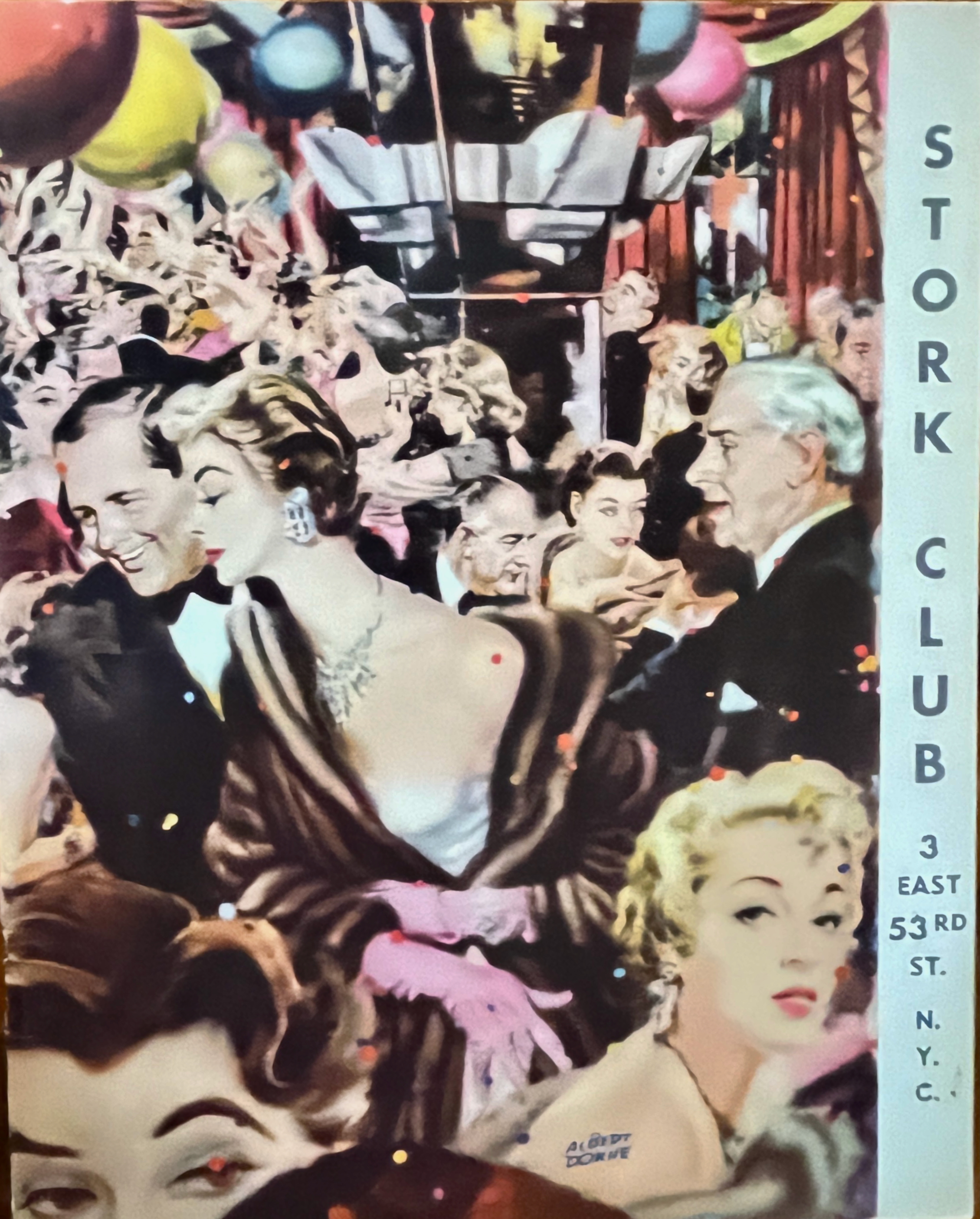 Stork Club Menu, New York City