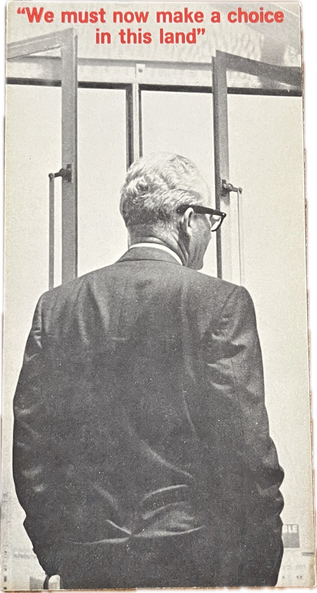 Barry Goldwater Presidential Election Pamphlet