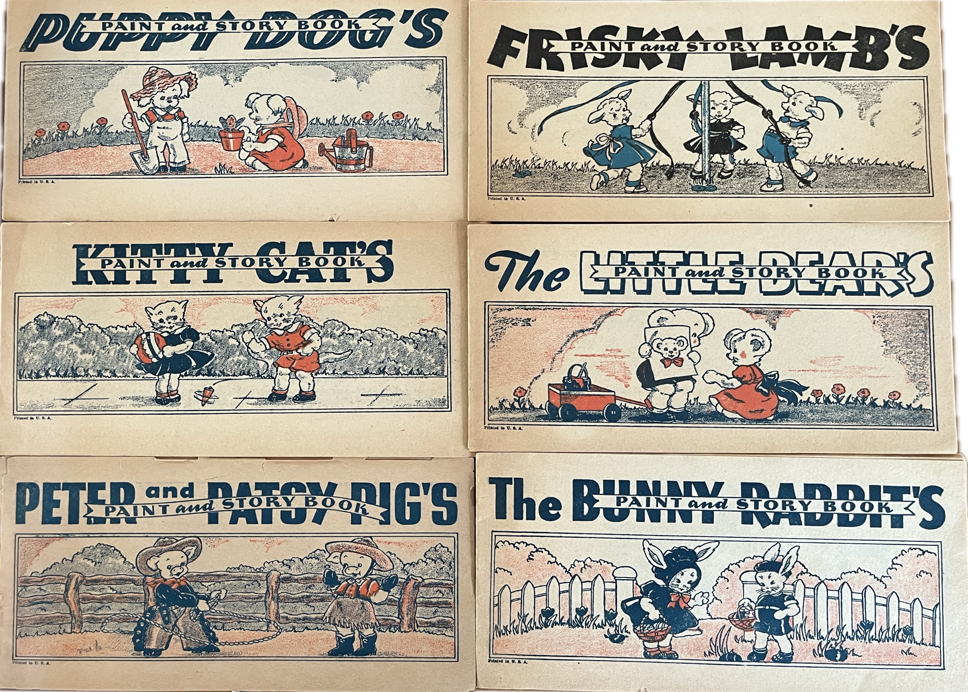 Paint and Story Books Set