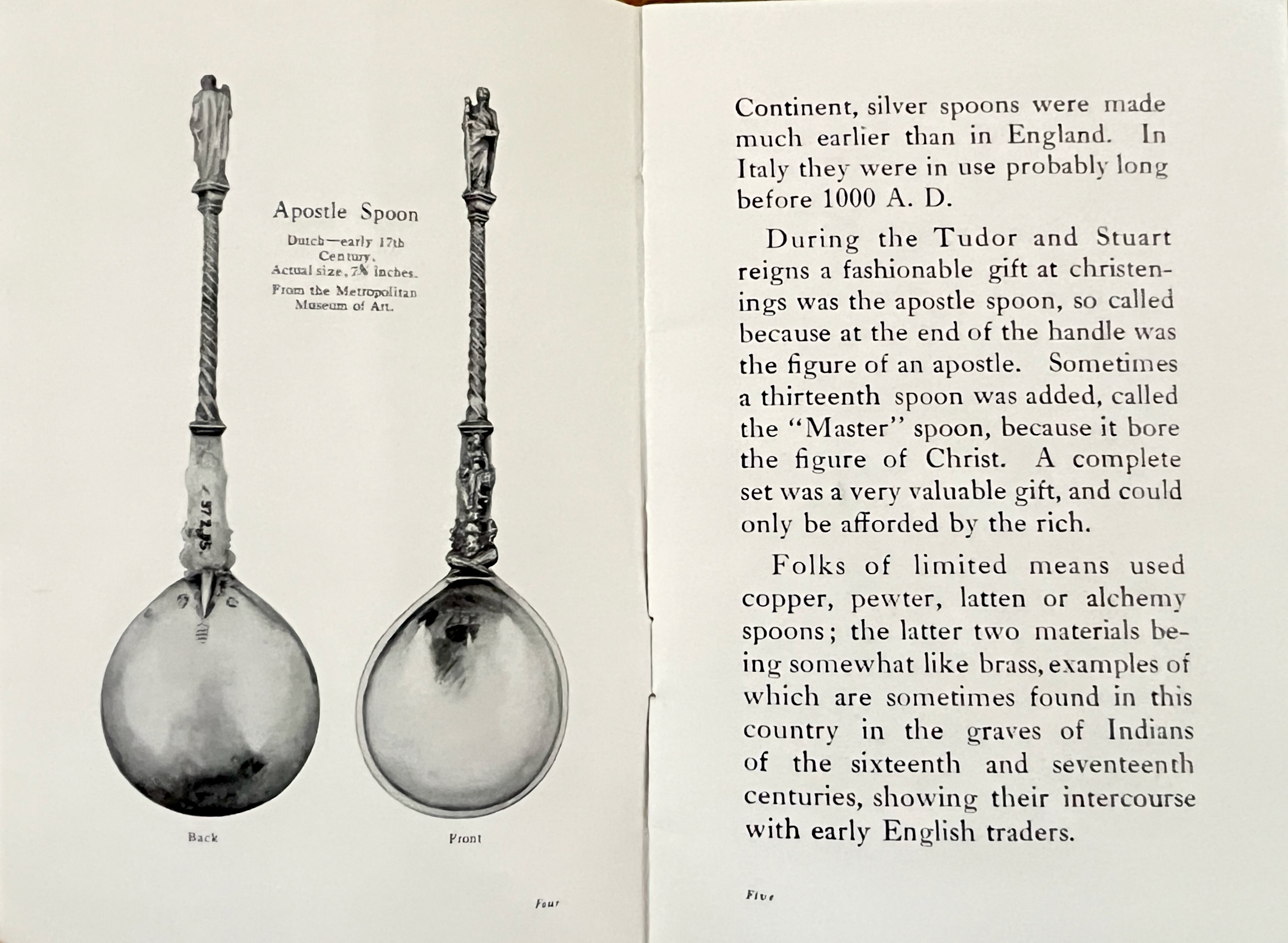The Spoon From Earliest Times