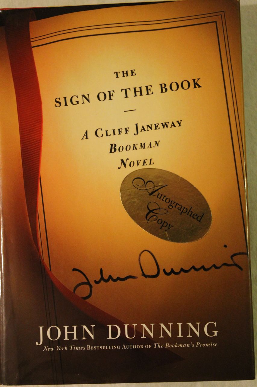Image for The Sign of the Book: A Cliff Janeway "Bookman"  Novel (Cliff Janeway Novels)