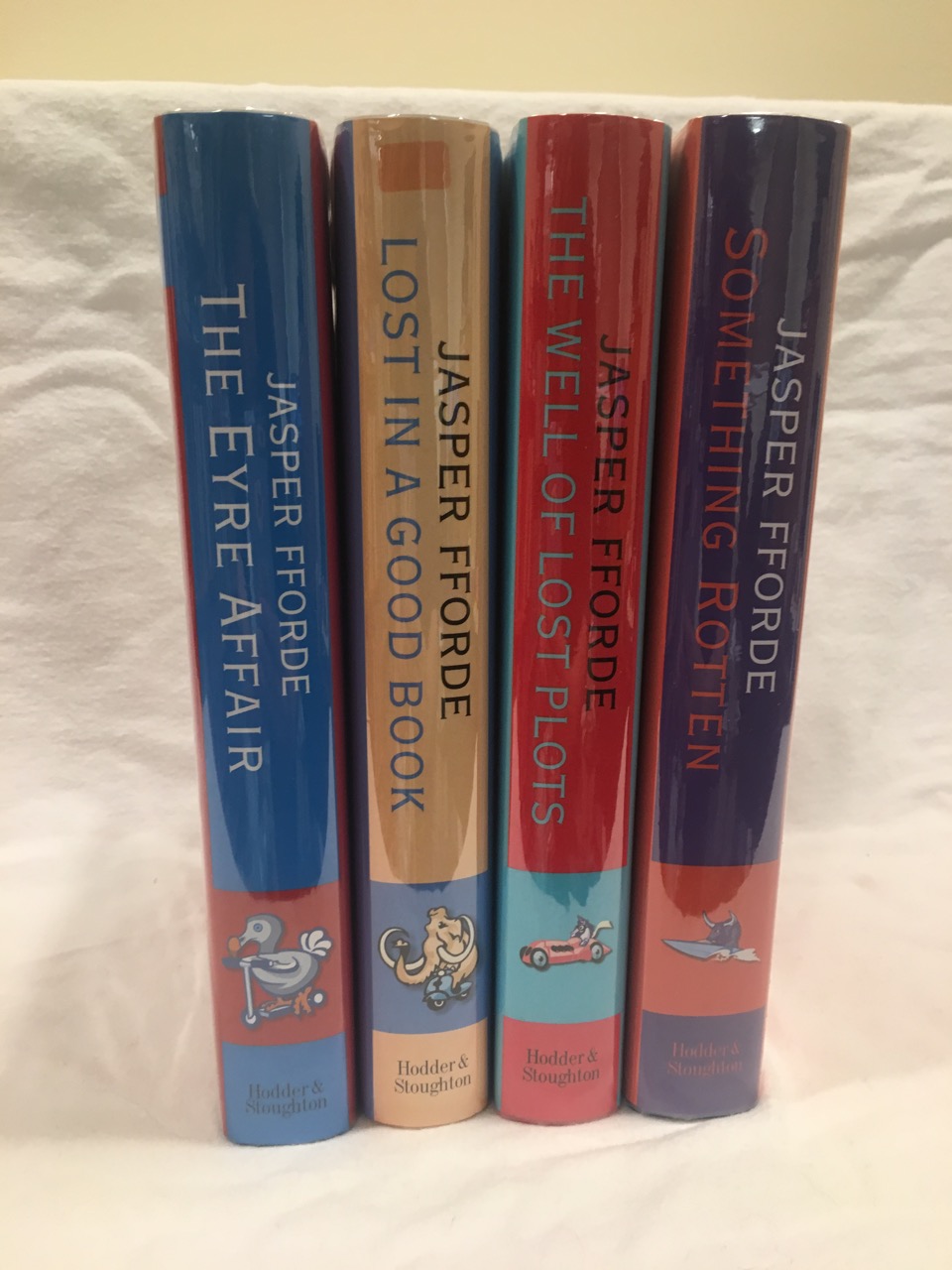 The Eyre Affair Lost In A Good Book Well Of Lost Plots Something Rotten Four Volumes In Thethursday Next Series