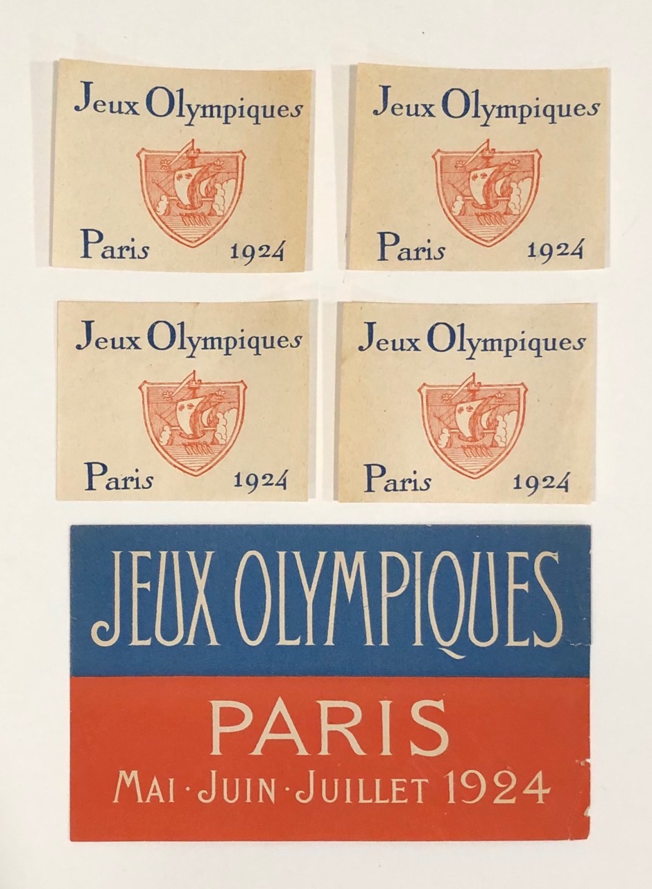Image for Paris Olympic Labels 1924
