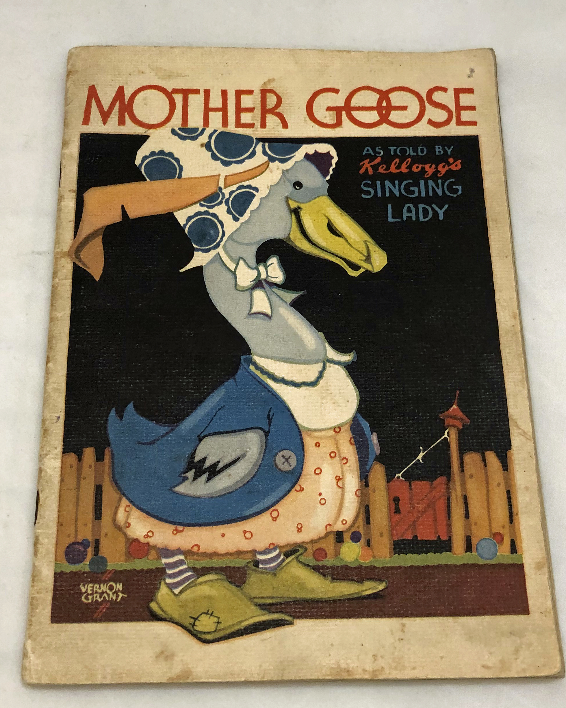 Image for Mother Goose as Told By Kellog?s Singing Lady